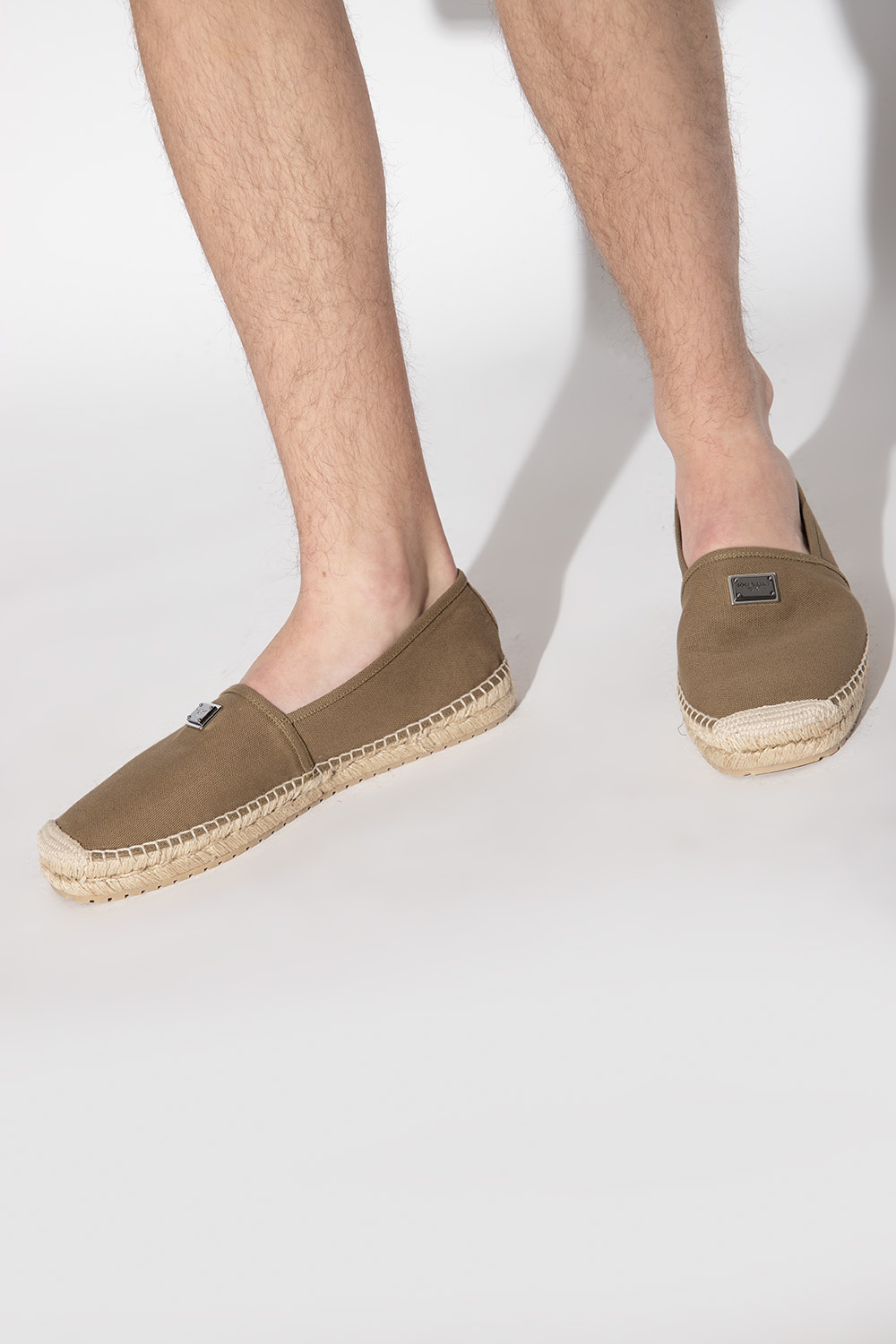 Dolce & Gabbana Espadrilles with logo Men's Shoes Vitkac